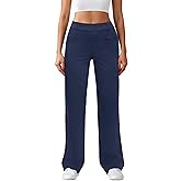 JEKAOYI Wide Leg Dress Pants Womens High Waisted Work Pants Business Casual Outfits Office Slacks Trousers with Pockets