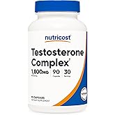 Nutricost Testosterone Support Complex (90 Capsules) -1800mg Per Serving