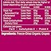 Freeze Dried Grape Snack by Homegrown Organic Farms – Organic Non-GMO Freeze-Dried Grape Chips – All-Natural Vegan Freeze Dried Fruit 1.2 oz