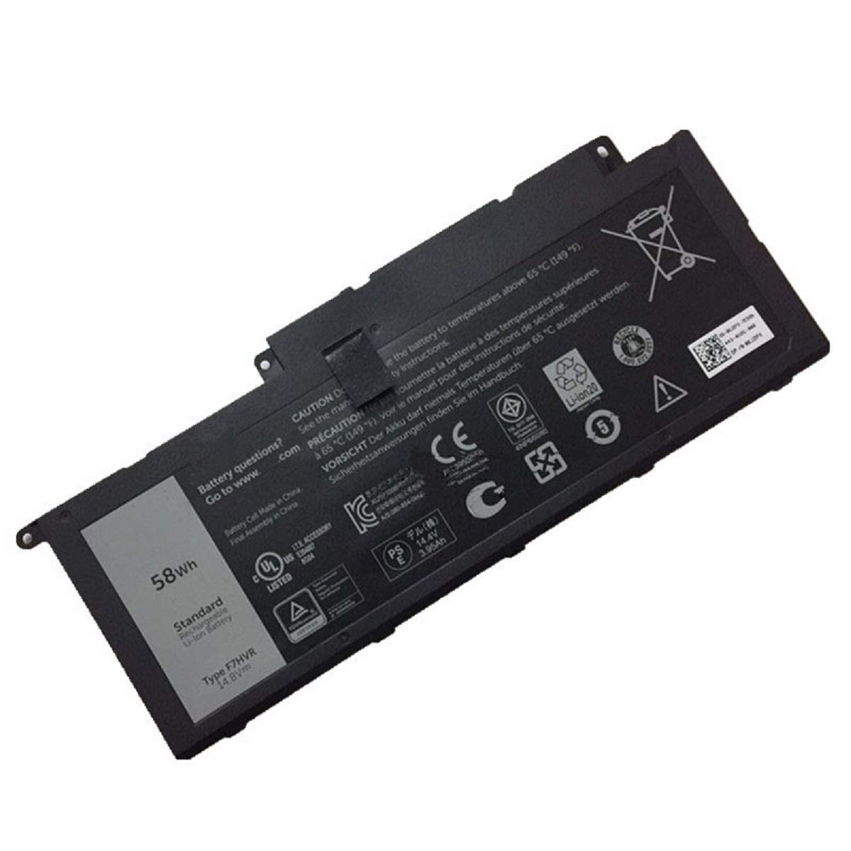 Bateria 58WH F7HVR DELL Inspiron 15-7537 14-7437 17-7737 17H