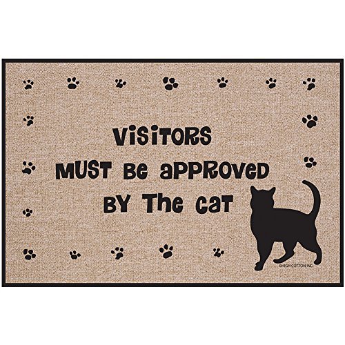 Cat Doormats Kritters in the Mailbox Cat Doormat Decor