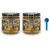 Better Than Bouillon Roasted Garlic Base 8 oz (Pack of 2) Bundled with PrimeTime Direct Teaspoon Scoop with BTB Authenticity