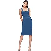 Dress The Population Womens Nicole Sweetheart Neck Bodycon Midi Dress