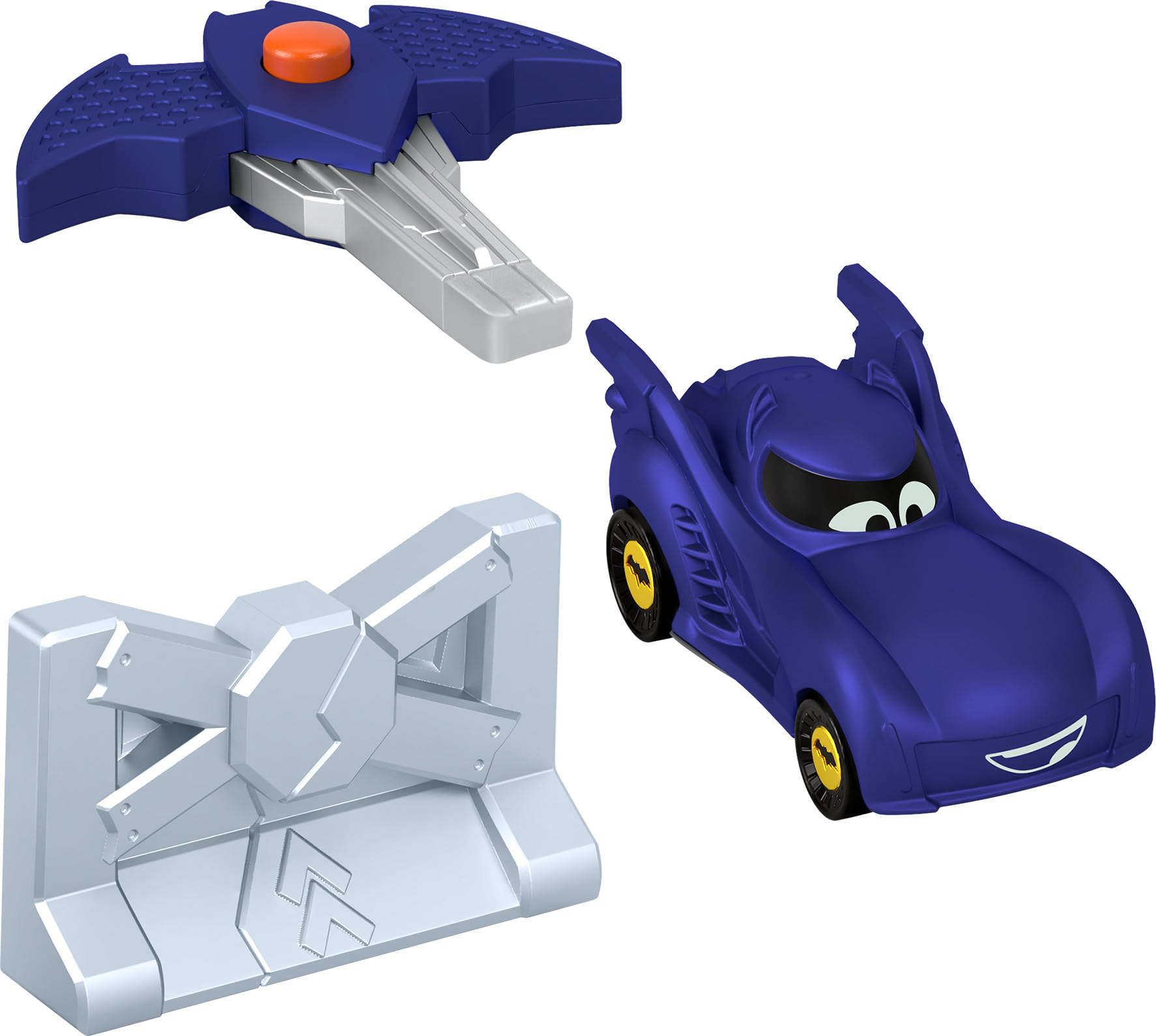 Fisher-Price DC Batwheels 1:55 Scale Toy Car Bam The Batmobile ...