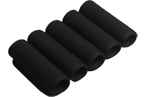 BAGSWEET Luggage Handle Wrap for Suitcase/Carry On/Backpacks-Neoprene Luggage Handle Wraps Bright Luggage Identifiers/Tags/Spotter/Markers Travel Accessories/Essentials-Black