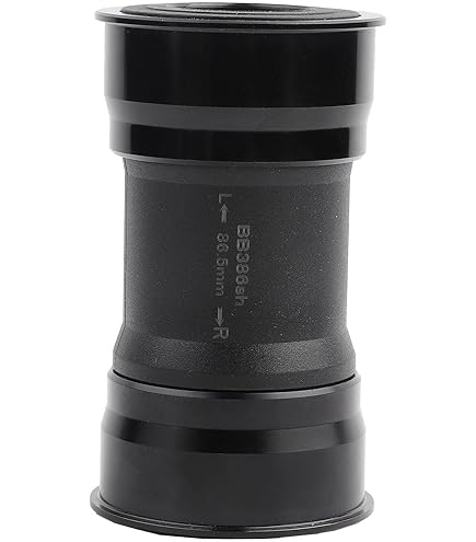 Wheels Mfg 386Evo To Shimano Bottom Bracket | Angular Contact Bearings, Threaded Cups | Creak-Resistant, Smooth Spinning