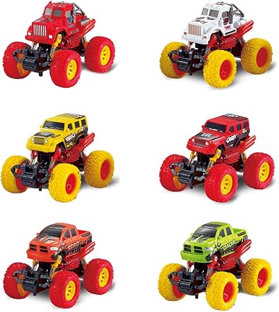 Amazon Fut 車 おもちゃ プルバックカー 慣性車 ミニカー フリクションカー オフロード車 赤ちゃん レーシング車 3歳キッズ 誕生日 プレゼント ミニカー ダイキャストカー おもちゃ