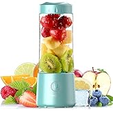 Portable Blender USB Rechargeable, Hotsch Personal Size Blender for Shakes and Smoothies, Strong Cutting Power with Six Blade