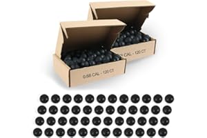 VLIKE Paintballs .68 Caliber Rubber Ball Soft Reusable 0.68 Riot Training Paintball