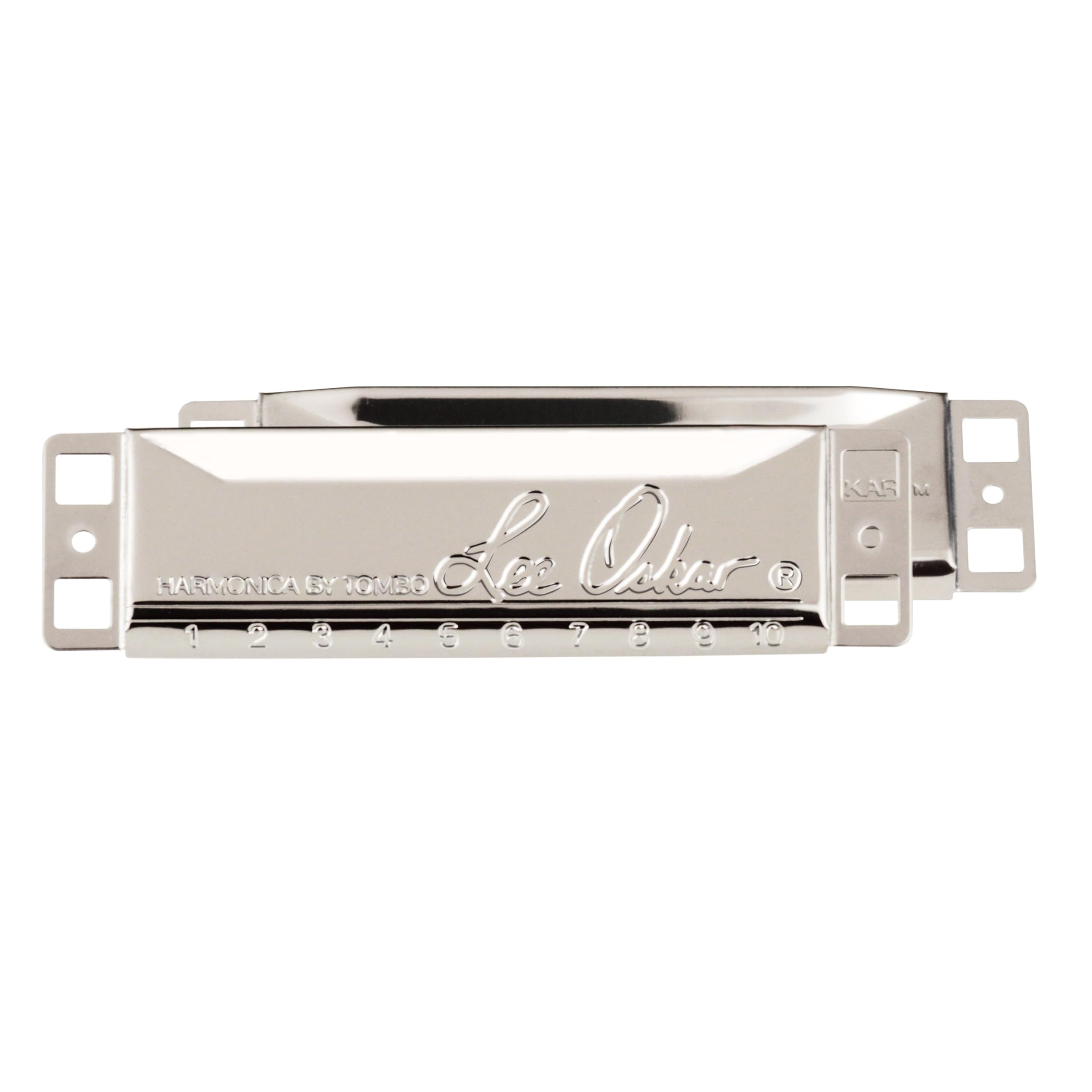 Lee Oskar Harmonicas Replacement Cover Plates - Stainless Steel.