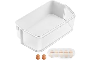 MIFLUS DA97-12650A Compatible for Sam-sung RF263beaesr RF260beaesr RF261beaesr Rf260beaeww Sam-sung Refrigerator Door Shelf Bin,Right Side Sam-sung Fridge Door Shelves