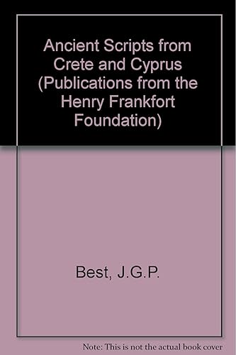 Download Ancient Scripts from Crete and Cyprus PDF