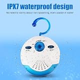 Bewinner Mini Portable Waterproof Shower Radio AM FM Bathroom Speaker Loud view 8