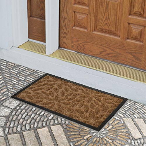 GrayBunny GH-6760A Premium Quality Indoor Mat | 18 x 30 inches | Interior Doormat with Anti-Skid Rubber Back | Water Absorbent, Stain Resistant, Quick Drying, Easy to Clean, Low Profile Door Mat - Thumbnail 4