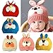 Enjoydeal Fashion Baby Kids Super Cute Rabbit Pattern Cap Winter Soft Woolen Knitted Hat