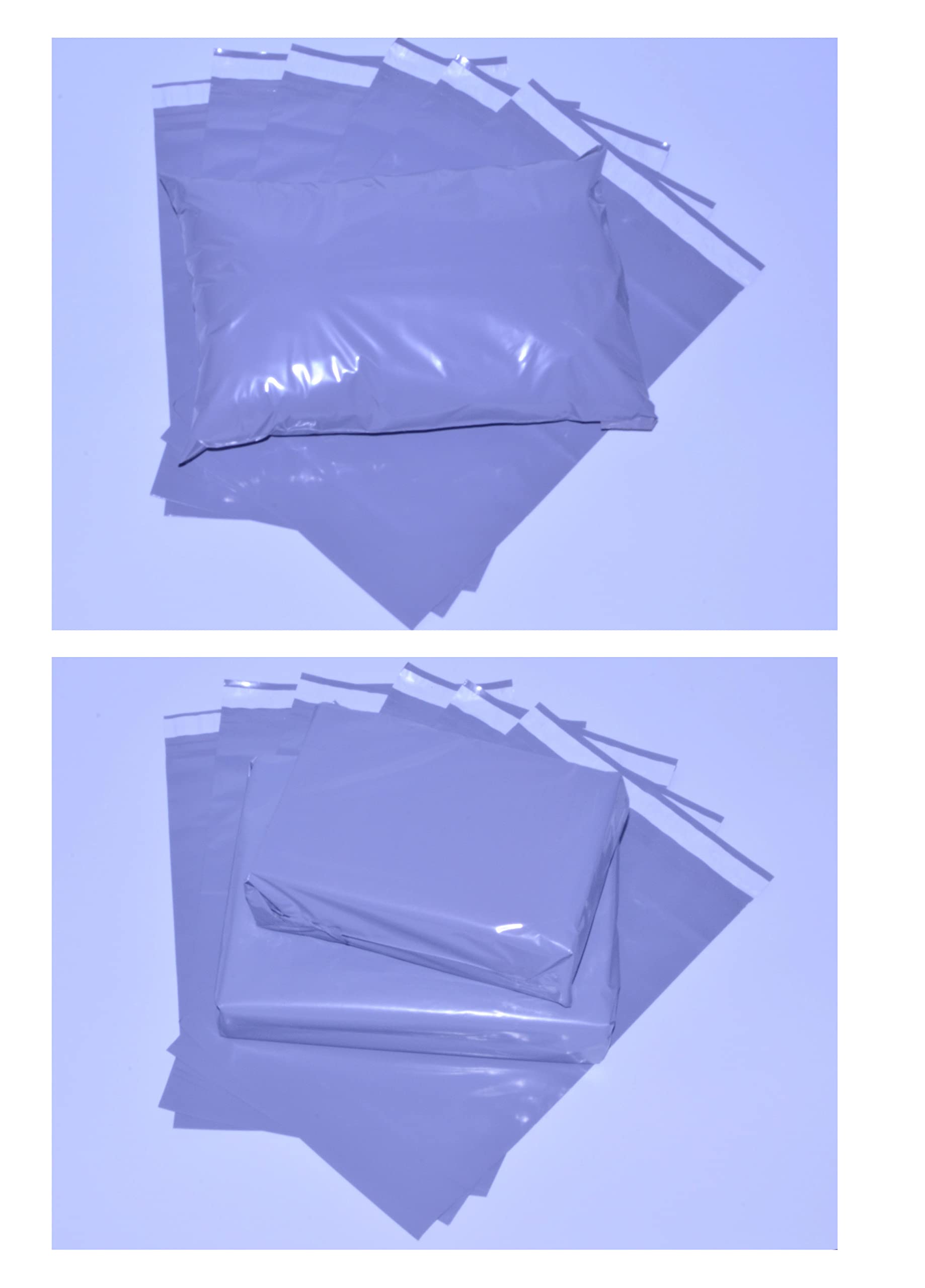 Grey Plastic Mailing Bags Postage Bags Extra Strong Plastic Envelopes for Packaging Gifts Parcels Clothes Bags Books – Shipping Bags 9 X 12 INCH | 100 PCS