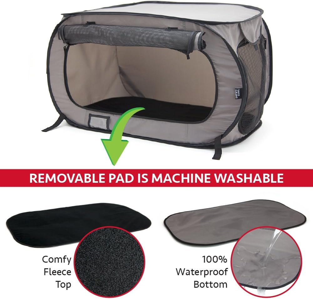 sport pet designs pop open dog kennel