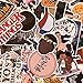 66pcs Stranger Things DIY 90s Art Print Notebook Phone Luggage Laptop Bicycle Scrapbooking Album Decals Stickers