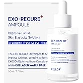 CELL29 Exo-Recure Ampoule Exosome 10,000 PPM Collagen Water Fast Absorption Deep Hydration Rejuvenation Anti-Aging Glass Skin Pore Minimizer Skin Barrier KOREAN SKINCARE 50ml 1.71 Fl.Oz