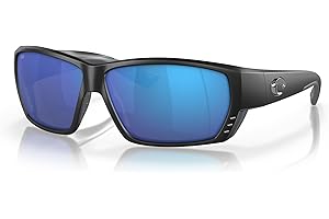 Costa Del Mar Men's Tuna Alley Rectangular Sunglasses