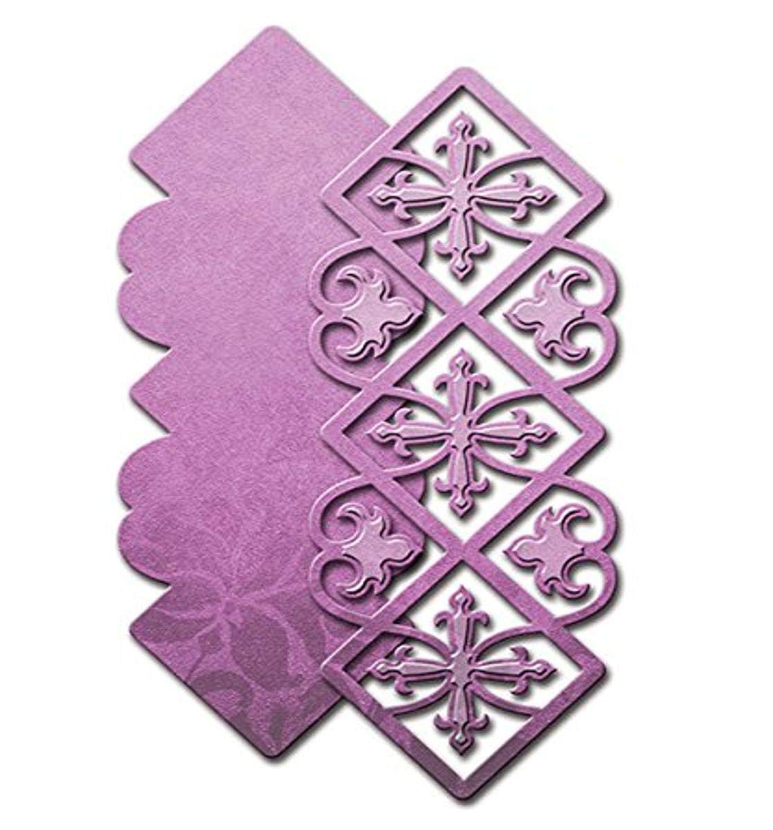 Spellbinders "Gothic Strip" Shapeabilities Dies, Brown