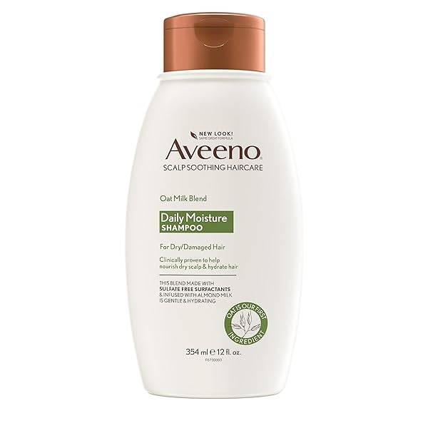 AVEENO FARM-FRESH OAT MILK SULFATE-FREE SHAMPOO WITH COLLOIDAL...