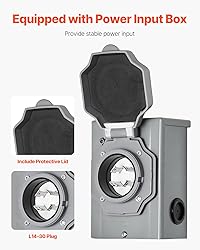 VEVOR Manual Transfer, 30-Amp 6-Circuit, Prewired