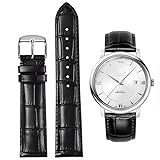 Danxancy Genuine Leather Watch Bands,Quick Release