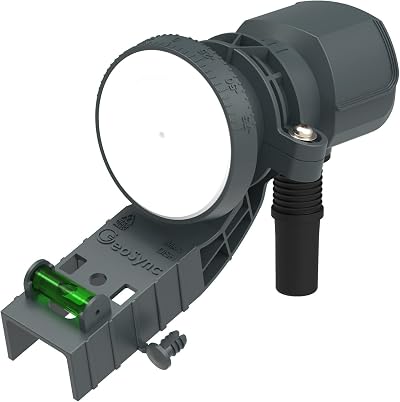 GeoSync Universal Single Output LNB for Satellite Dish KU Freesat HD Spirit