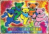 Grateful Dead Bears Tin Sign