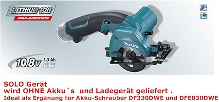Makita Hs300dz Solo Mini Scie Circulaire Portative 10 8 V Amazon Fr Bricolage