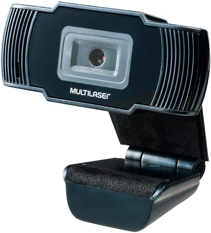  Webcam Multilaser Office Hd 720P Usb Preta - AC339 por Multilaser