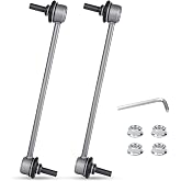 X4XZ K80258 Zinc-Nickel Alloy Front Stabilizer Sway Bar End Link for Jeep | Compass Patriot/MITSUBISHI Lancer Outlander RVR/Dodge Avenger Caliber/Chrysler 200 Sebring/Mazda Protege MPV/Daewoo Leganza