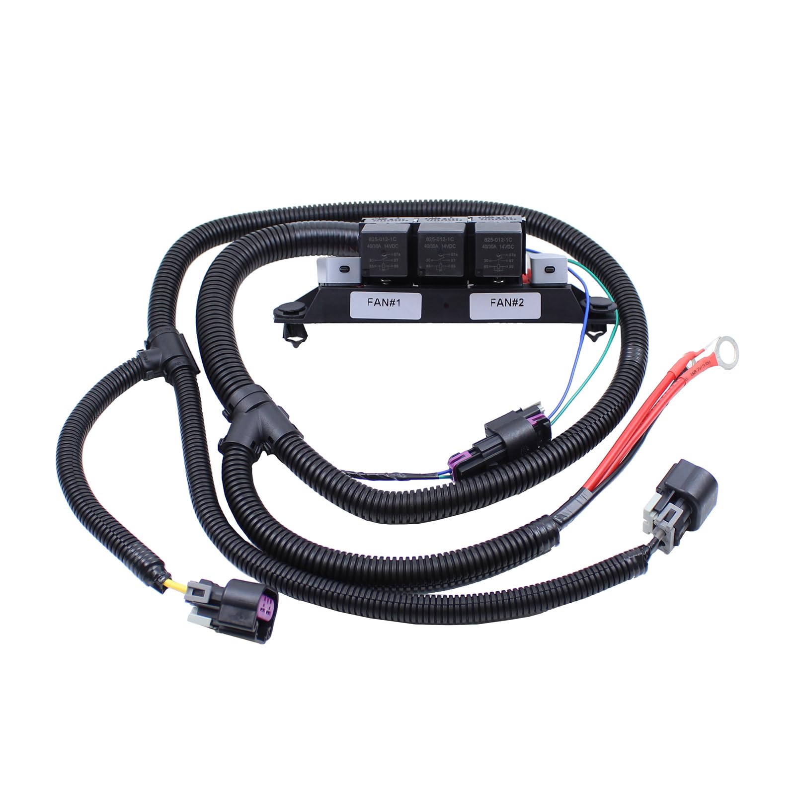 Photo 1 of ApplianPar Dual Speed Electric Fan Control Wiring Harness for Silverado 1500 2500 3500 Escalade Avalanche 1500 2500 Suburban 1500 2500 Tahoe