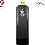 MSI AX1800 WiFi 6 USB Adapter PC Laptop Windows 11 10 view 3