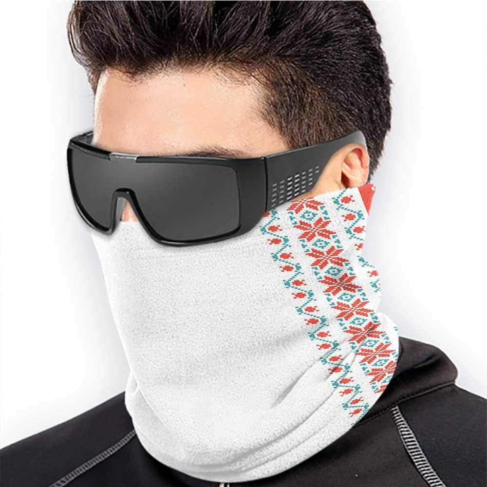 Balaclavas Nordic Neck Gaiter Embroidery Style Floral