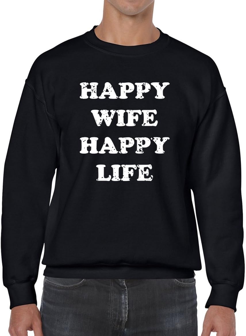 happy wifey sweatshirt