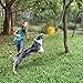 MAWELRATE Soft Tetherball Ball and Rope Set – Perfect Outdoor Game for Kids and Dogs - Replaceable Rope - Portable Fun for The Park, Backyard – Attach Teather Ball to Any Pole or Tree with Clip - 1pc