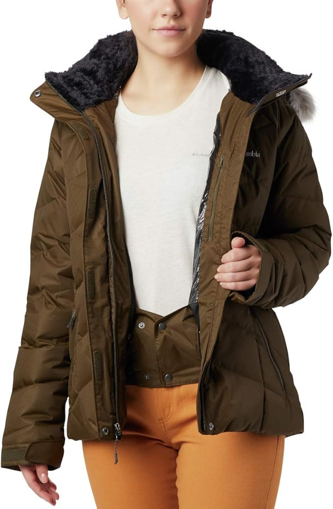 Columbia 哥伦比亚 Lay D Down II  防水热反射 550蓬 户外女式羽绒服 L码1.9折.39 海淘转运到手约￥368