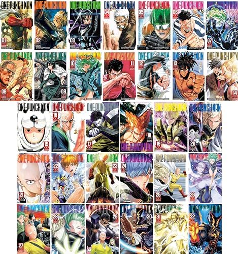 One-Punch Man Volume 1-20 Collection Books Set: ONE, Yusuke Murata