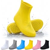 Waterproof Shoe Covers Non-Slip Rain Shoe Covers Reusable Silicone Shoes Covers For Rain Resistant Galoshes Rain Boots For Men Women Outdoor Overshoes Protection