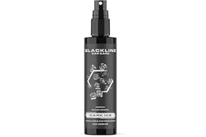 Blackline Car Care - Dark Ice Car Air Freshener, Long-Lasting, Oder Eliminator, for Cars, Trucks, SUV, or Home Use - 8 fl OZ - Air Freshener - Dark Ice Spray