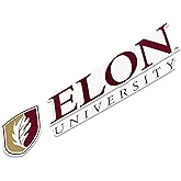 Desert Cactus Elon University Phoenix Name Logo Vinyl Decal Laptop Water Bottle Car Scrapbook (8 Inch Sticker)