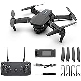 Drones with Camera for Kids Adults 4k HD - Upgraded E88 Pro Foldable Mini Drone Toy with Intelligent Obstacle Avoidance,Waypo