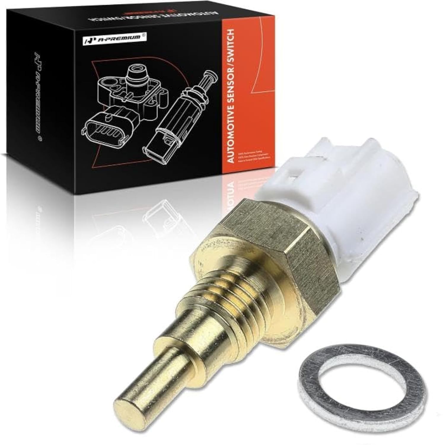 Photo 1 of A-Premium Coolant Temperature Sensor Compatible with Lexus ES350 ES300h Toyota 4Runner RAV4 Sequoia Sienna Tacoma Avalon Camry Corolla Highlander Land Cruiser Pontiac Vibe Scion tC xA
