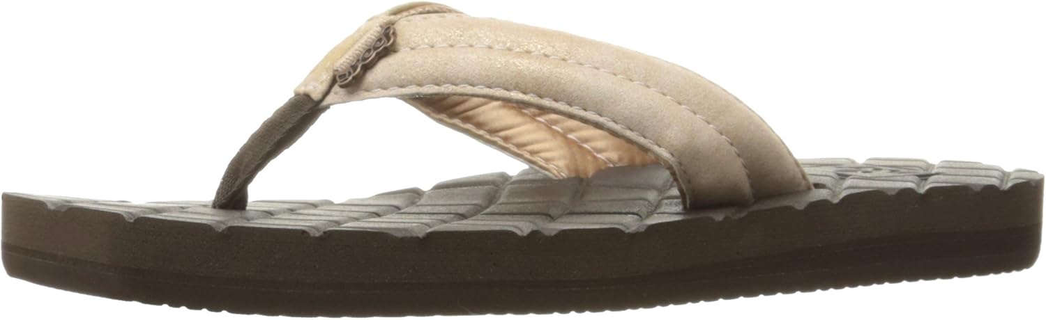 reef quilted flip flops