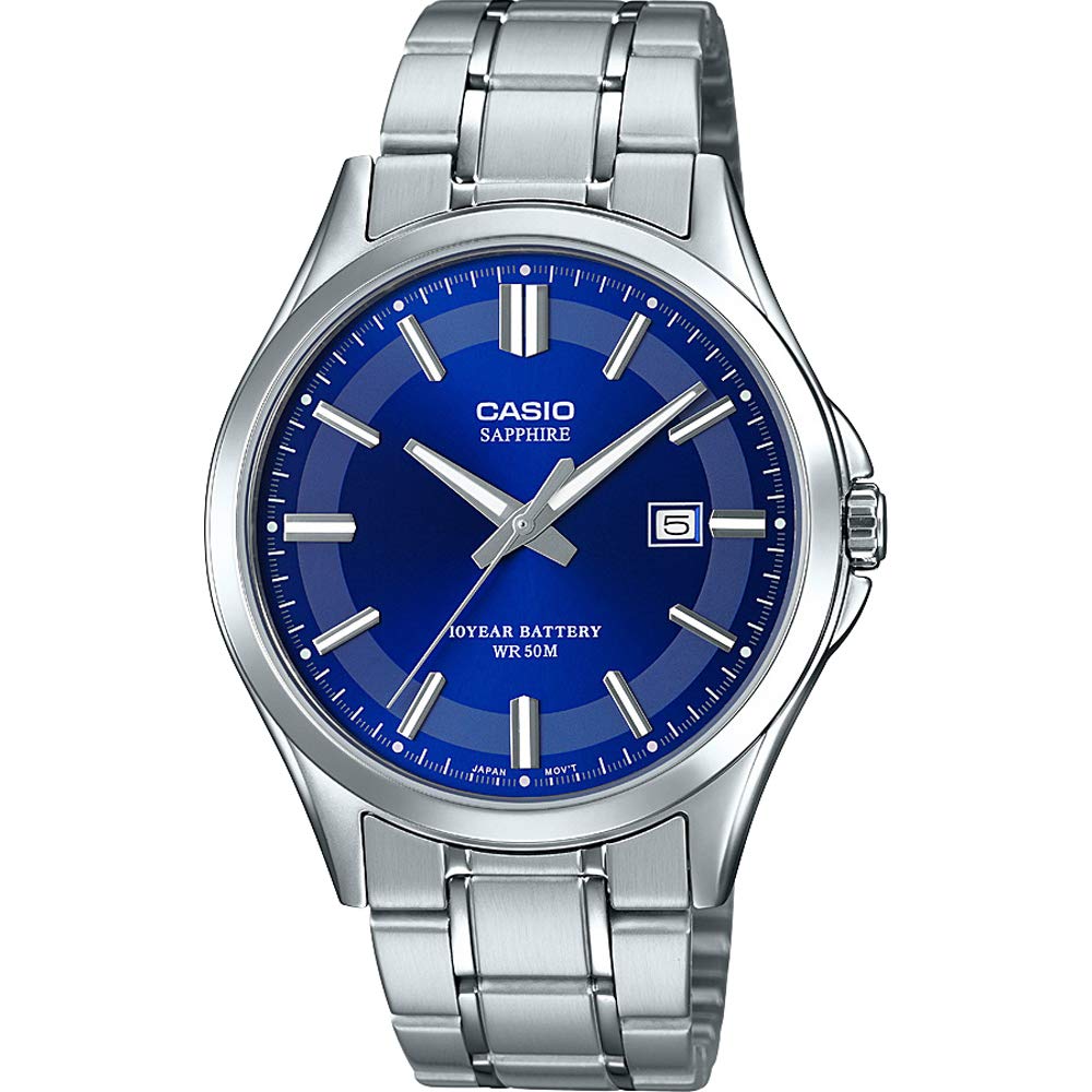 ایگرد | قیمت و خرید Casio Mens Quartz Watch, Analog Display and Stainless  Steel Strap MTS-100D-2AVEF