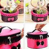 DZT1968® Handle Large Cosmetic Bag Travel Makeup Organizer Case Holder