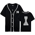 Kpop EXO Baseball Jersey Shirt Chen Chanyeol Baekhyun Sehun Kai T-Shirt