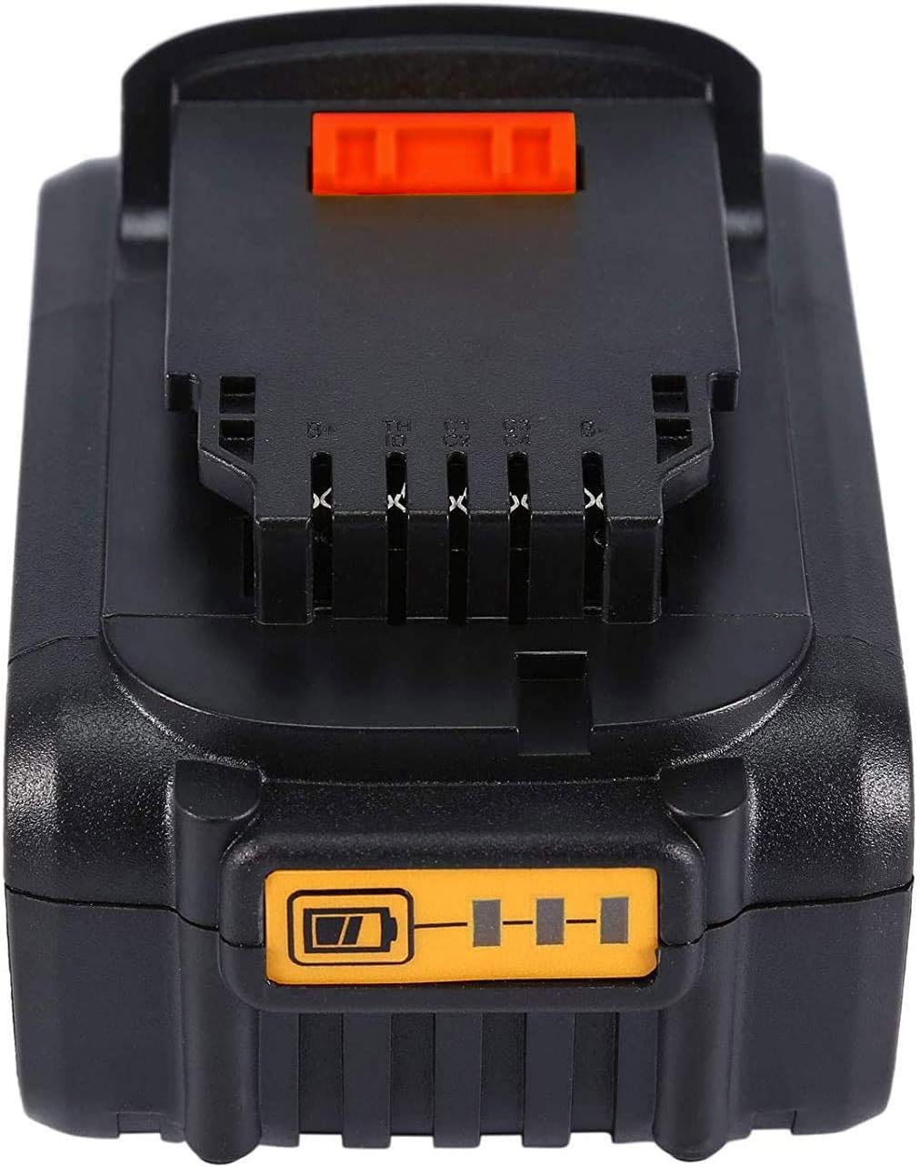 MANUFER DCB184 18V/20V MAX XR 5.5 Ah Li-ion Replacement Battery for Dewalt 18V Battery DCB180 DCB181 DCB182 DCB201 DCB201 DCB200 Batteries 1Pack - Image 3